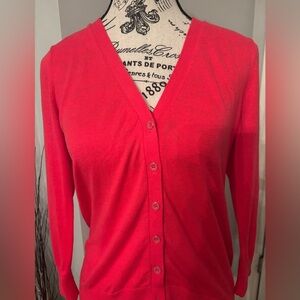 GAP Pink/Red Cardigan